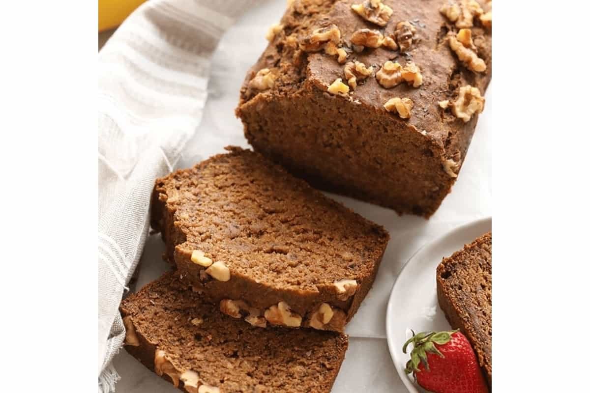 Recipe: Let vegan strawberry and chocolate banana bread add rosy hue to your day