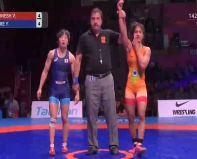 Vinesh Phogat reaches Asian Wrestling Championship final