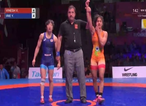 Vinesh Phogat reaches Asian Wrestling Championship final
