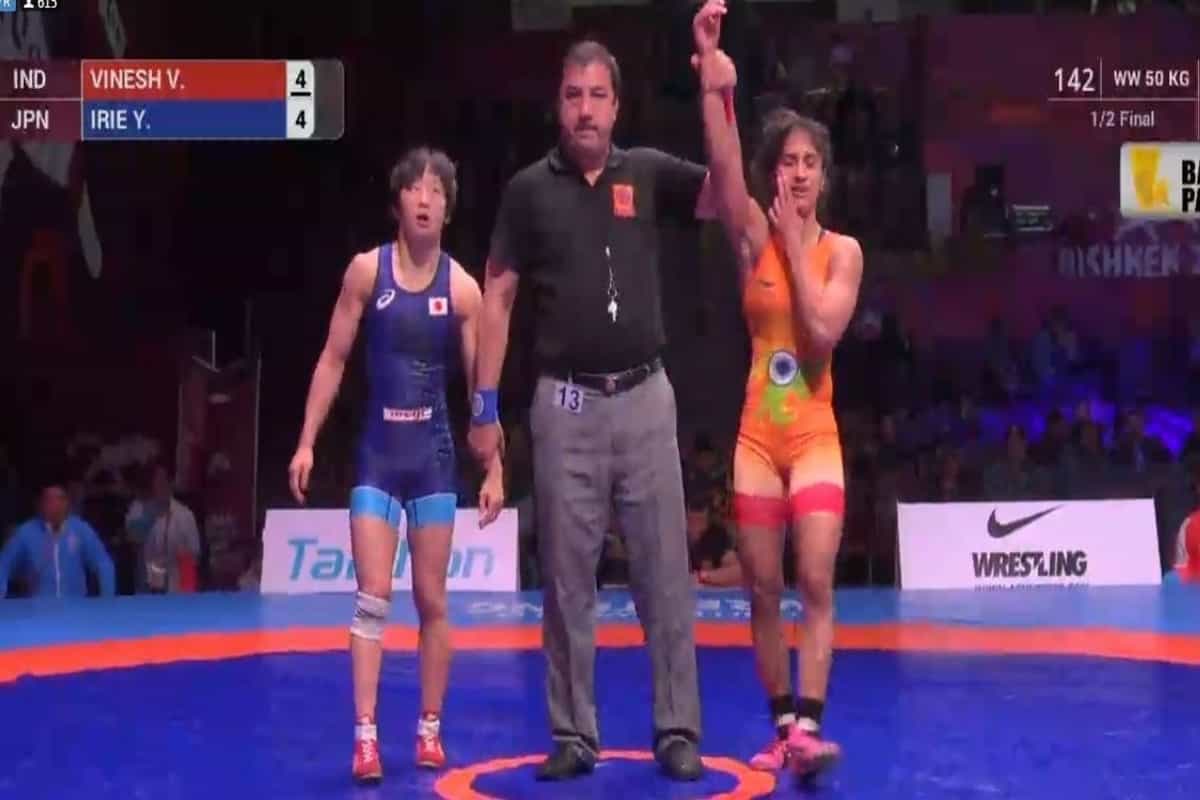 Vinesh Phogat reaches Asian Wrestling Championship final