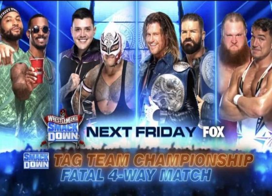 WWE Smackdown Preview – 16th April: Tag Team announced, Rey Mysterio V/S Otis and more