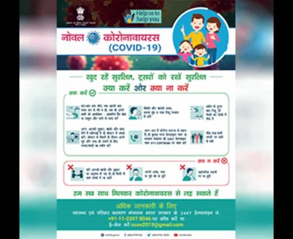 Covid-19 helpline numbers. Check here