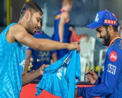 Rohit Sharma signs ‘fanboy’ Avesh Khan’s jersey. Seen the viral pics yet?