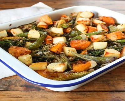 Give your leftover rice a makeover with peri peri, lemon and veggies