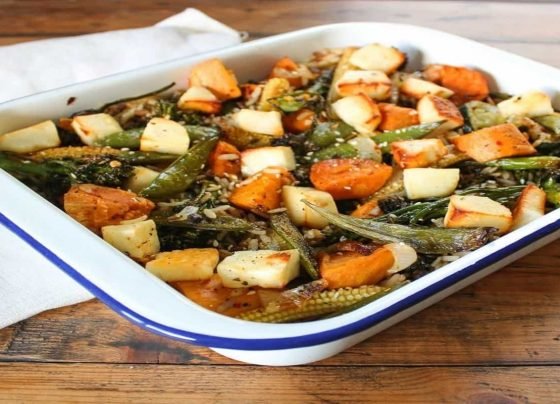 Give your leftover rice a makeover with peri peri, lemon and veggies