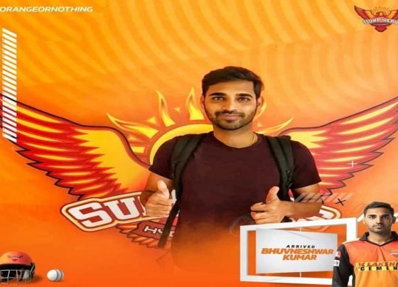 IPL 2021: Bhuvneshwar Kumar joins SRH squad ahead of IPL 2021