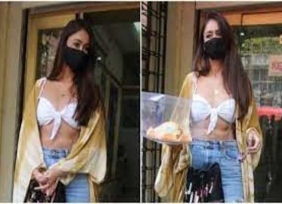 Ileana D'Cruz combines boho with athleisure in bralette and wide-legged jeans