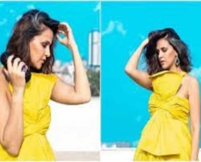 Disha Patani gives Gen Z approved twist to retro look in backless top and skirt