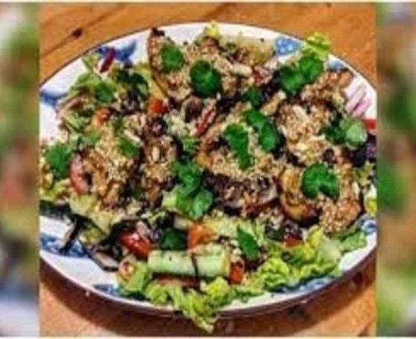 Delicious Grilled Thai Chicken Salad to kick away your Monday blues: Recipe