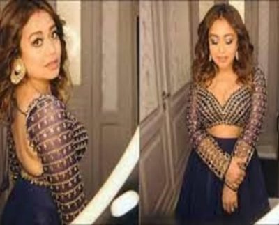 Neha Kakkar’s stunning lehenga look are the only blues accepted this Monday