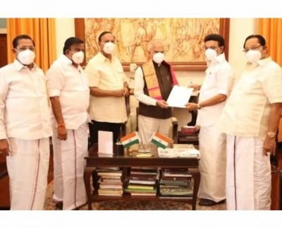 DMK's Stalin stakes claim to form government in Tamil Nadu