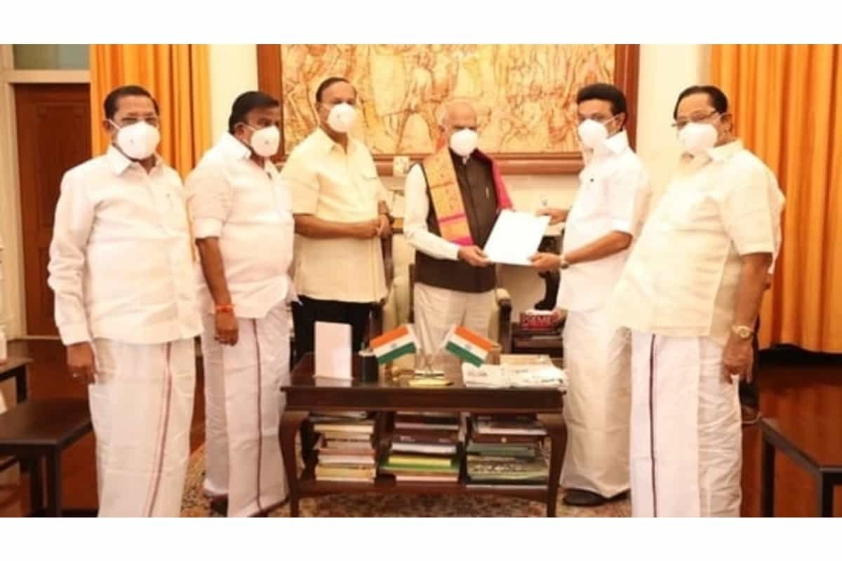 DMK’s Stalin stakes claim to form government in Tamil Nadu