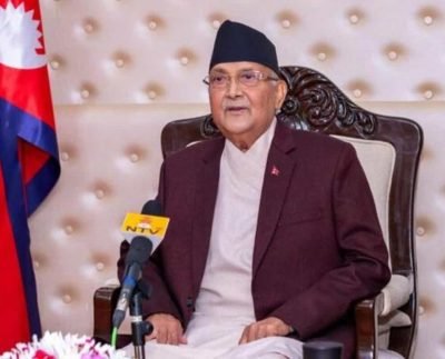 KP Sharma Oli was sworn as Prime Minister of Nepal