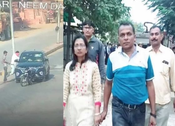 Caught on CCTV: Doctor couple stopped by 2 men, shot 5 times in Rajasthan