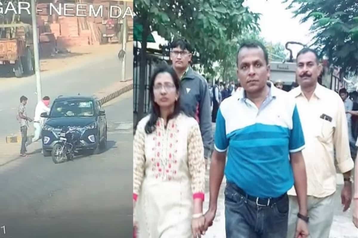 Caught on CCTV: Doctor couple stopped by 2 men, shot 5 times in Rajasthan