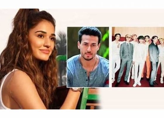 Disha does backflip to BTS song Butter and Tiger Shroff is impressed, watch