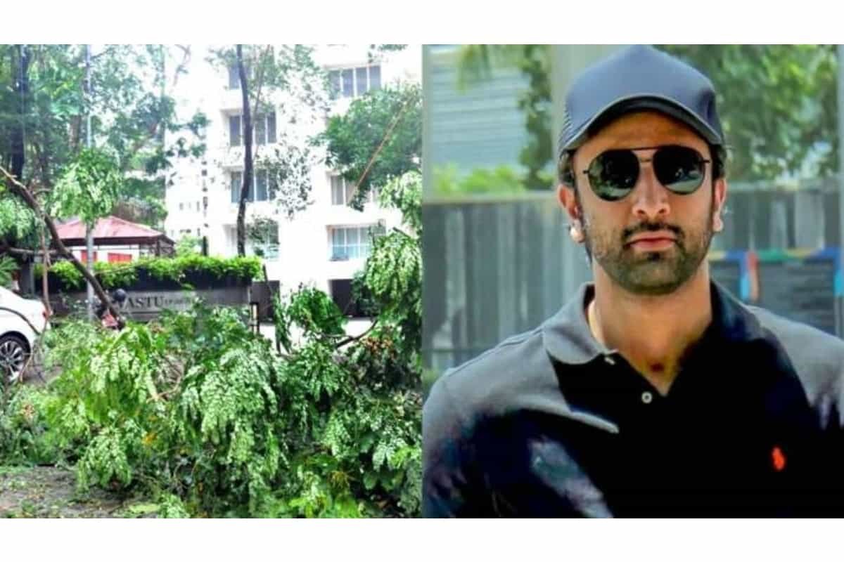 रणबीर कपूर के निर्माणाधीन घर के बाहर चक्रवात तौकते ने बरपाया कहर