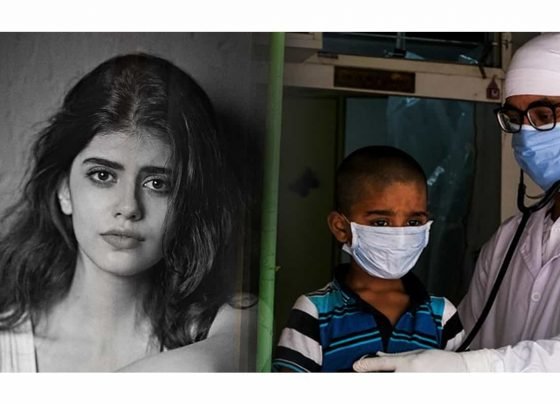 संजना सांघी कोविड -19 प्रभावित बच्चों और परिवारों की मदद के लिए एनजीओ के साथ काम करेंगी