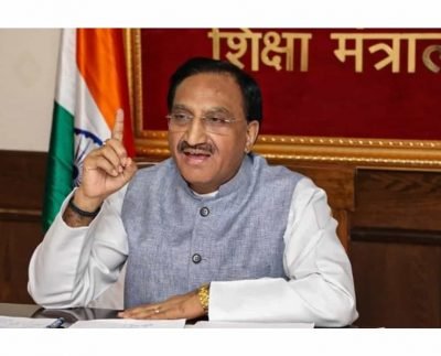 Education Minister Ramesh Pokhriyal admitted to AIIMS after post-Covid complications