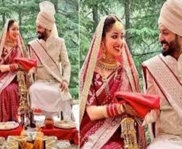 Yami Gautam marries Uri director Aditya Dhar in intimate wedding. See first pic