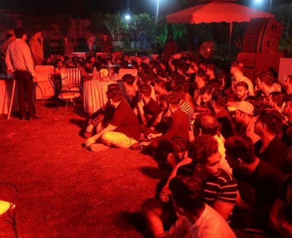 Noida police break up farmhouse party amid weekend curfew; 61 arrested