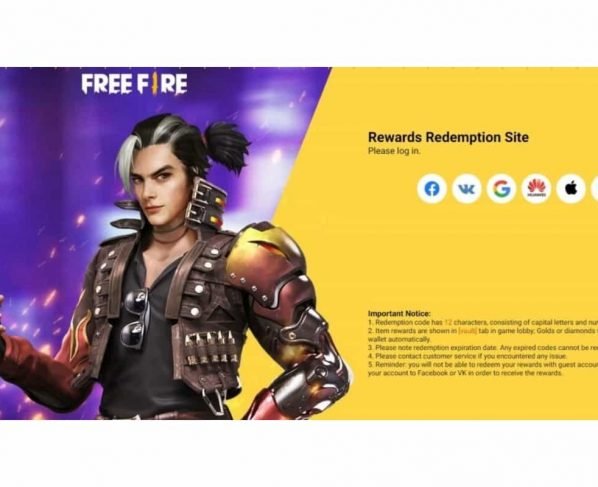 Garena Free Fire Redeem Code for Today (16th June)