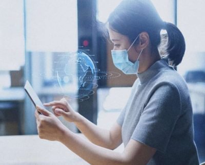 Phone screen identify whether you are infected with corona or not