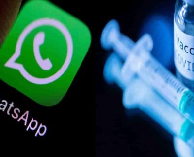 Breaking news: Book your vaccine slot on WhatsApp