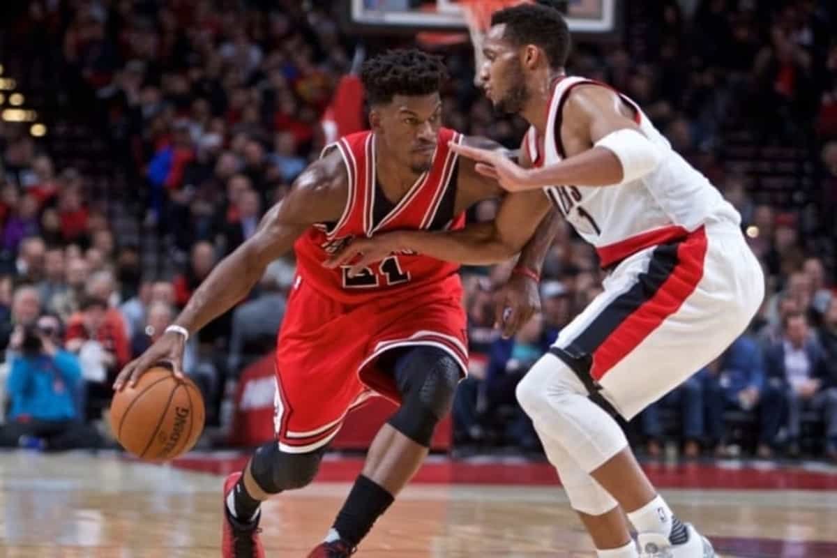 chicago bulls vs portland trail blazers