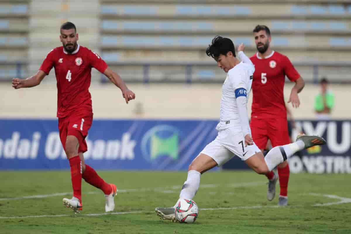 Ливан против. Son Heung min World Cup 2022.