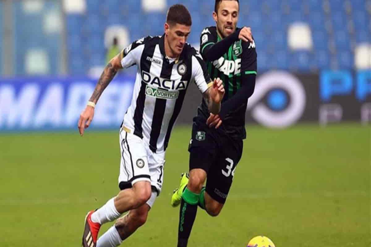 Sassuolo vs Udinese Live Streaming, Live Score, Team Prediction, Lineups, Kick-off Time: Serie A 2021-22
