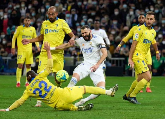 Cadiz vs Real Madrid Live Streaming, Live Score, Team Prediction, Lineups, H2H, Kick-off Time: La Liga 2021-22